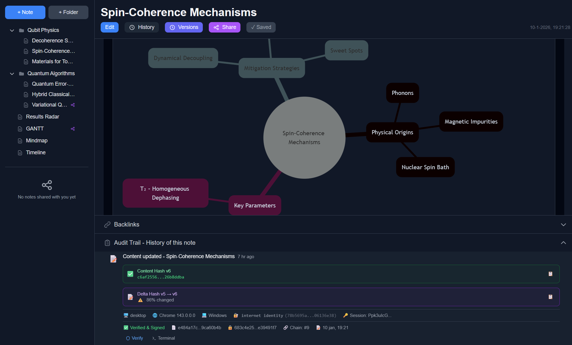 MindDock - Main product screenshot demonstrating key features and user interface