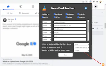 News Feed Sanitizer gallery image