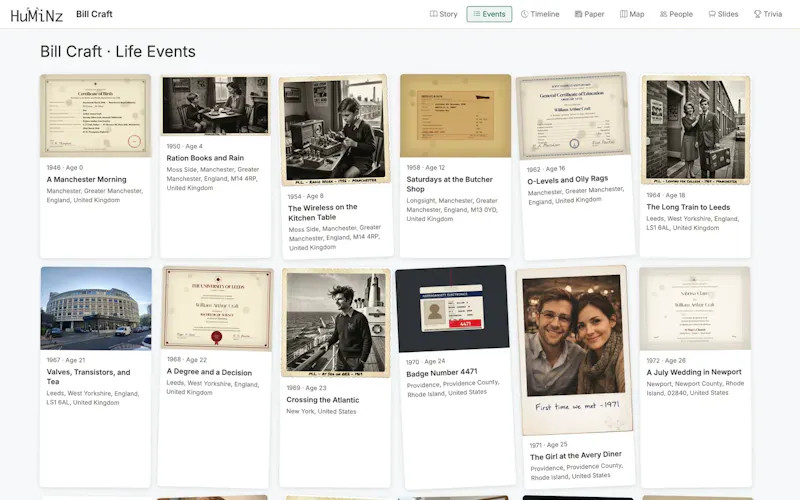 Huminz screenshot 2