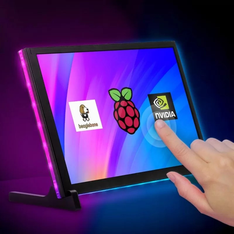 उल्का 10.1 ”IPS कैपेसिटिव टच स्क्रीन