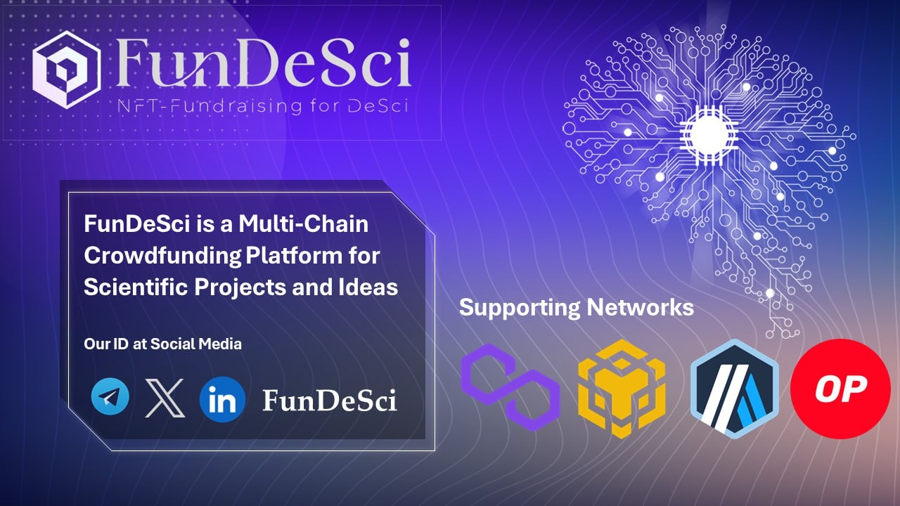 Fundesci - แพลตฟอร์ม NFT -Fundraising - การระดมทุน NFT สำหรับโครงการทางวิทยาศาสตร์ media 4