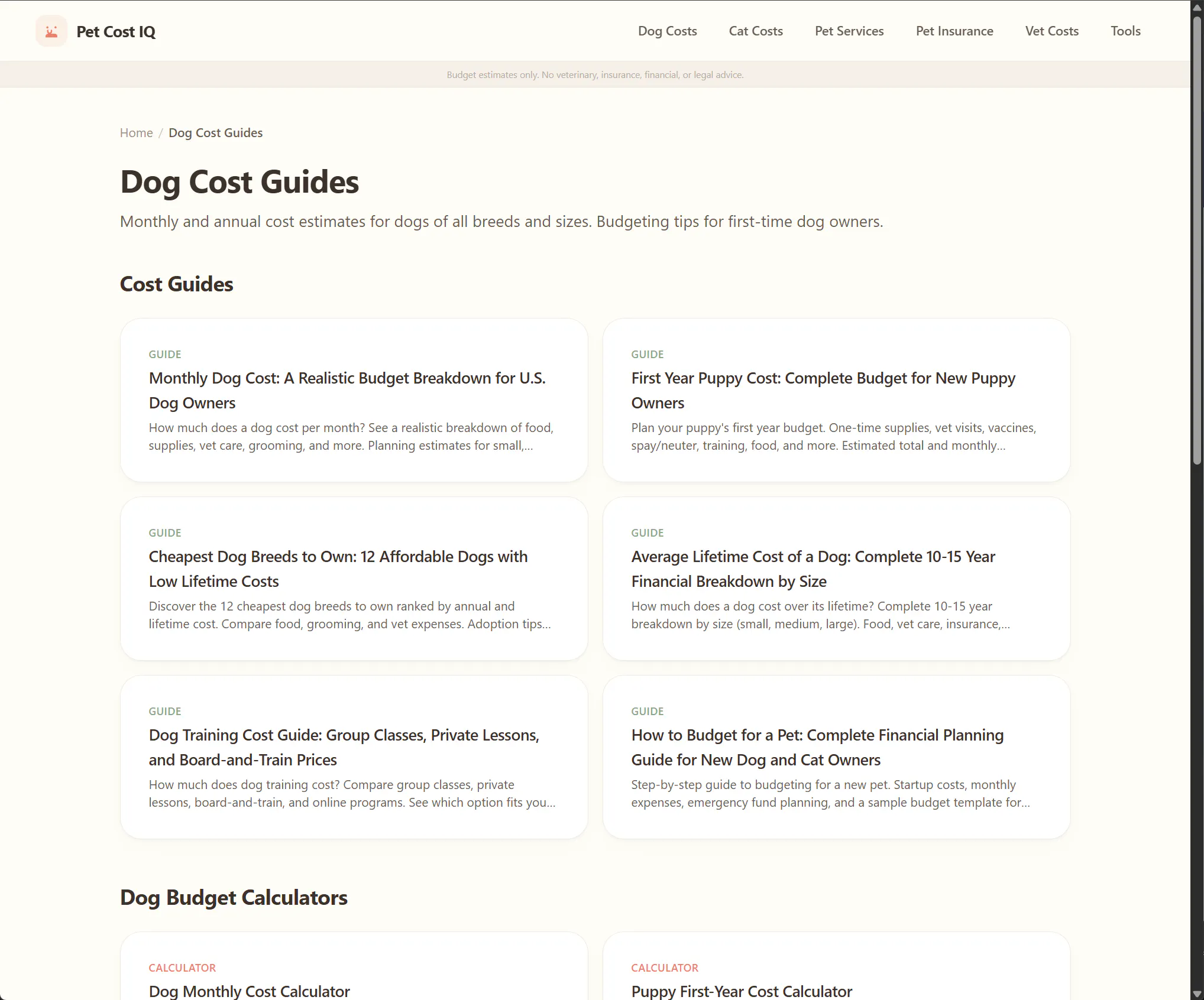 Pet Cost IQ gallery image