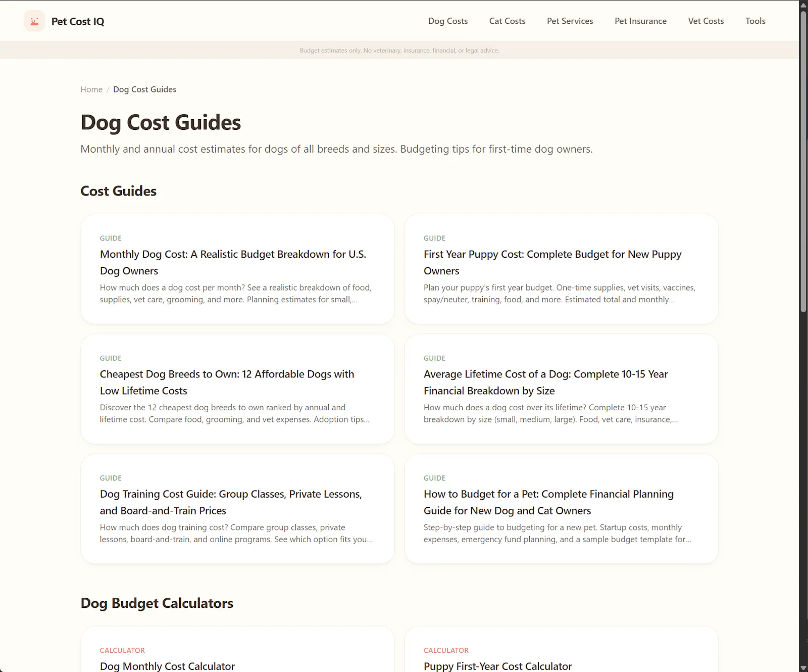 Pet Cost IQ screenshot 5