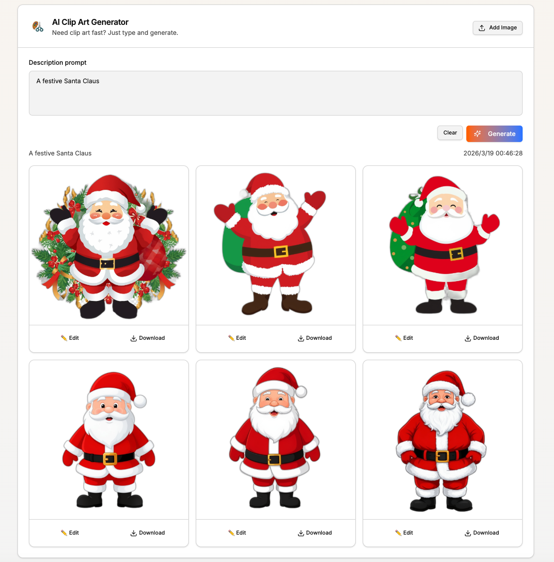 ClipArt AI gallery image