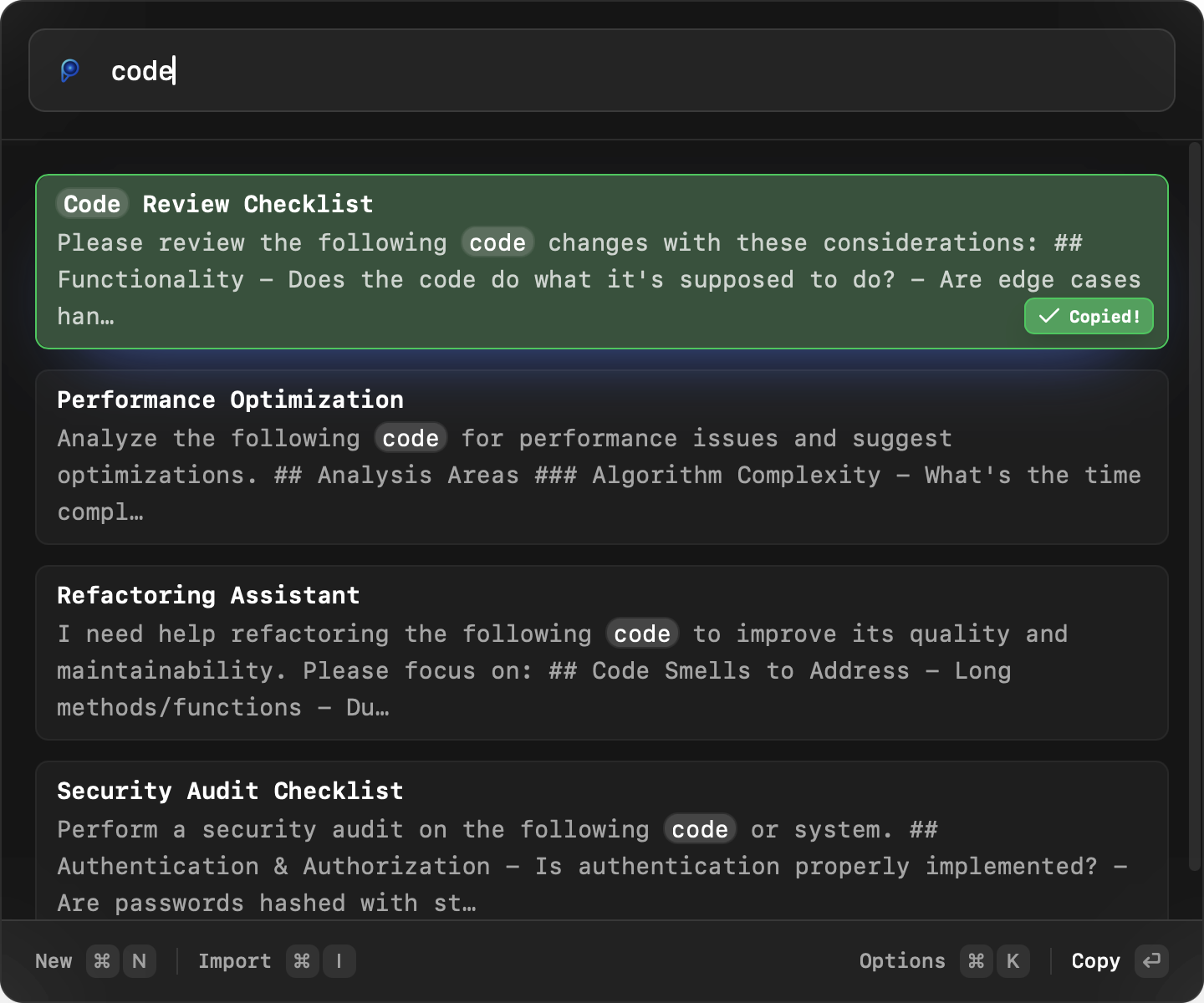 Promptlight - Screenshot 4 preview