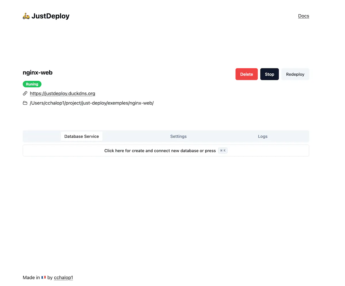 JustDeploy