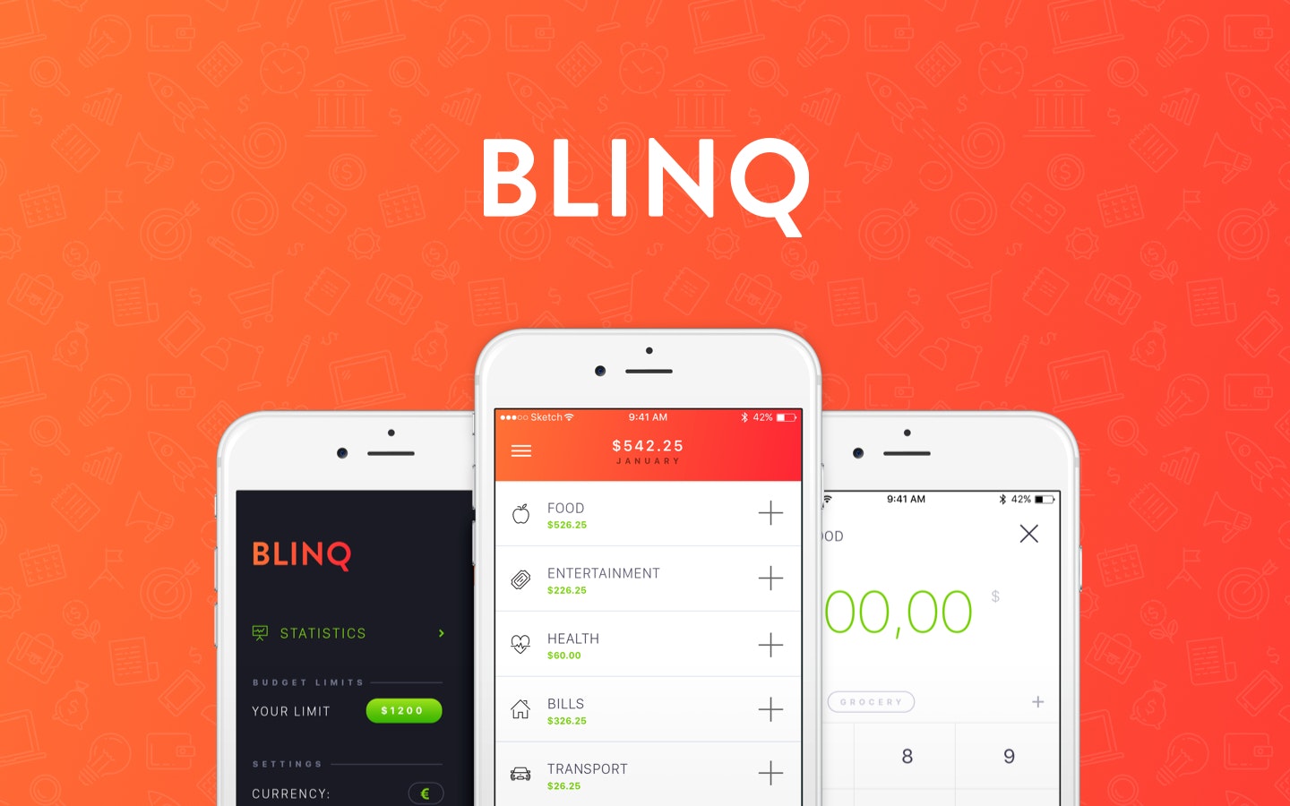 Blinq: Simple Expense Tracker & Spendings Analytics gallery image