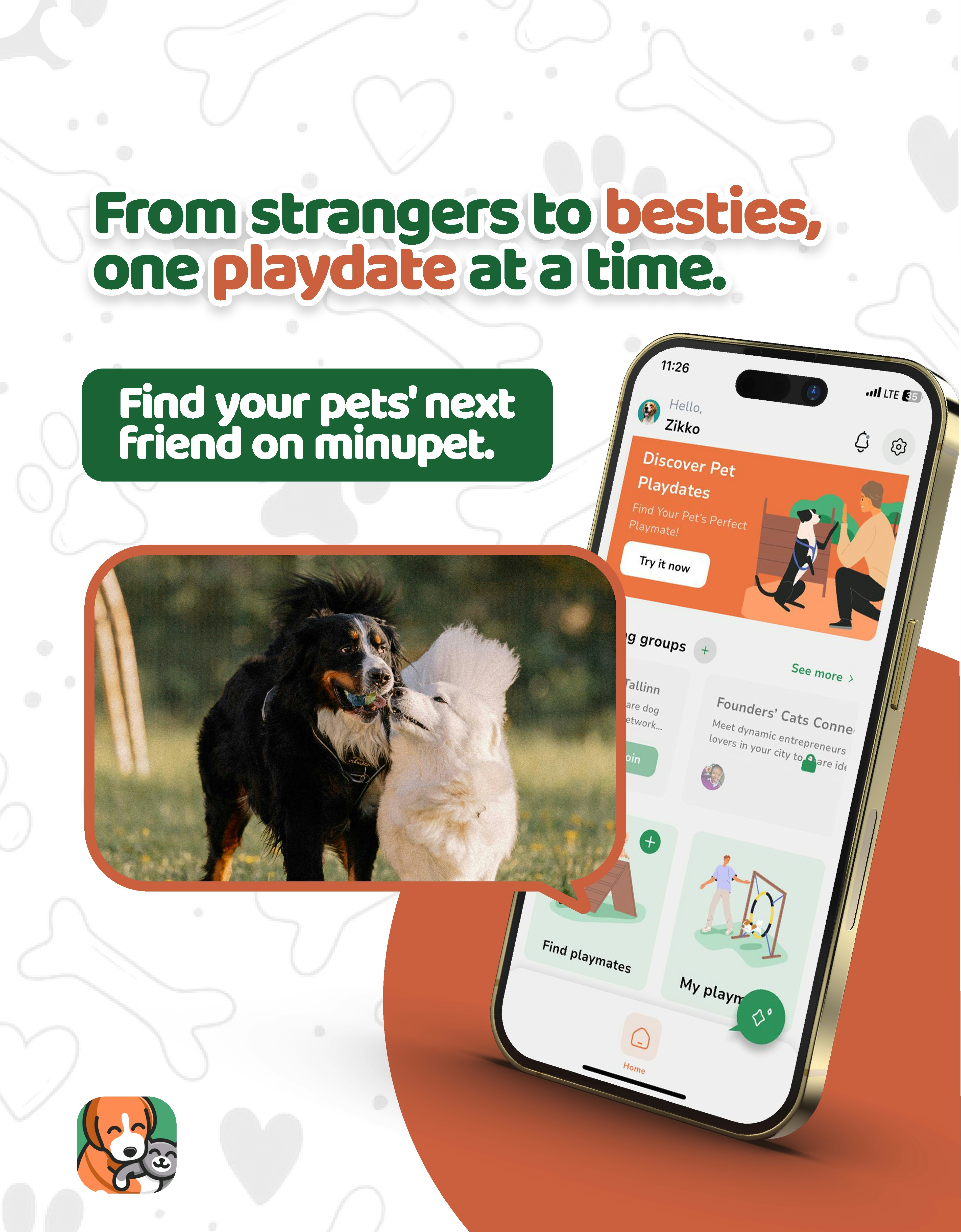 Minupet - Main screenshot showing features and interface