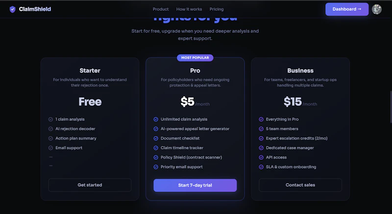 ClaimShield screenshot 3