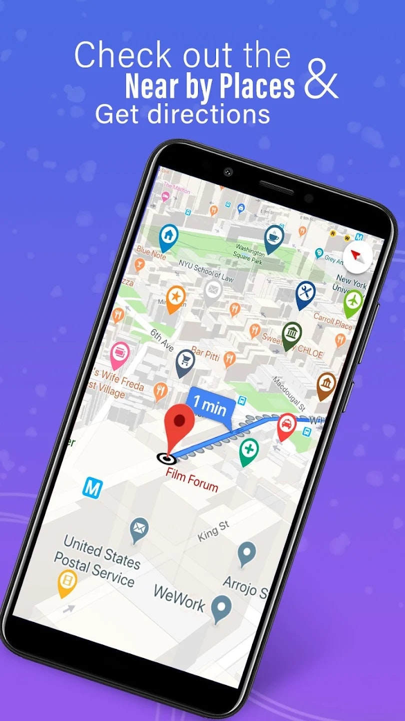 GPS,지도, 운전 방향 - 더 똑똑하고 더 안전한 여행을 탐색하십시오 미디어 6