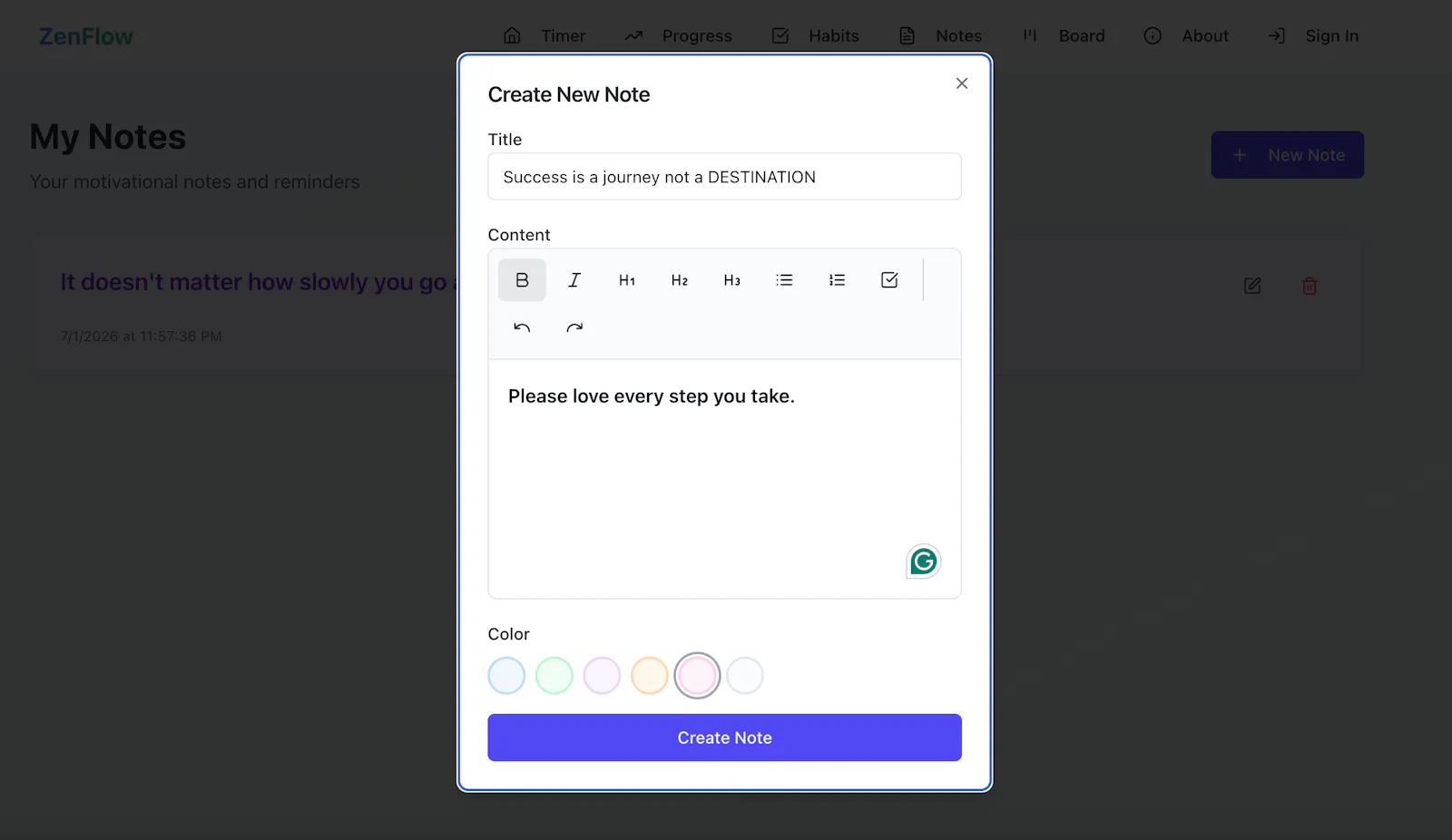 ZenFlow Timer screenshot 1
