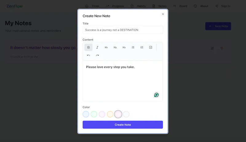 ZenFlow Timer screenshot 1