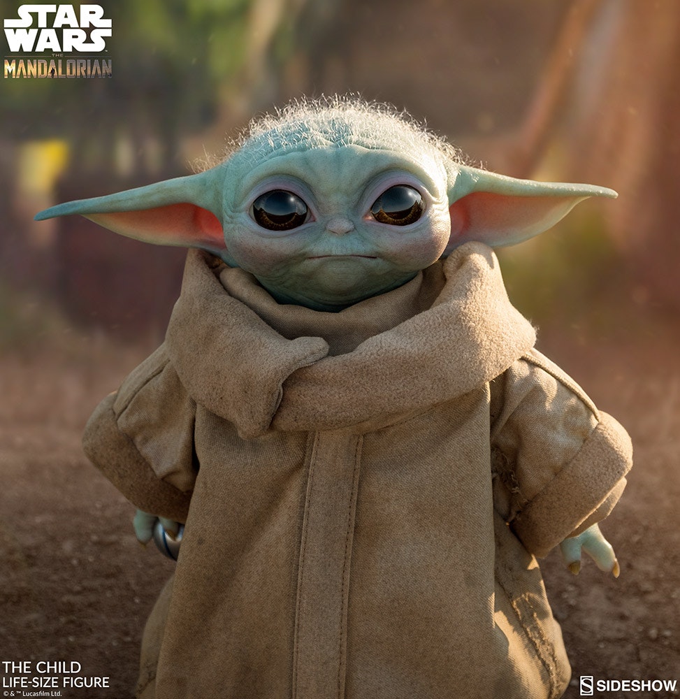 Life-Size Baby Yoda Replica gallery image