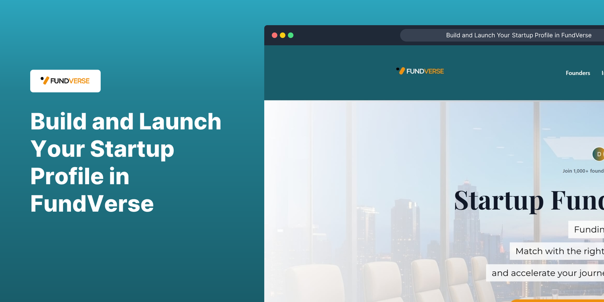 Fundverse - Main product screenshot demonstrating key features and user interface