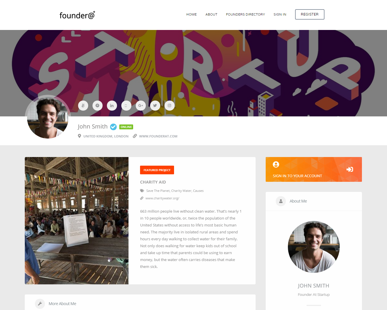 Founder@ gallery image