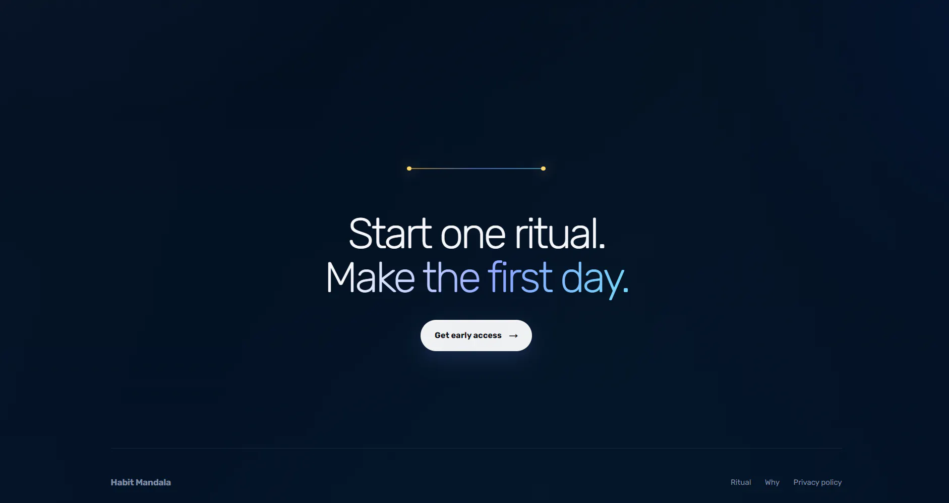Habit Mandala Website gallery image