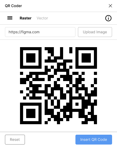 QR Coder - Generate QR codes and insert directly into Figma | Product Hunt