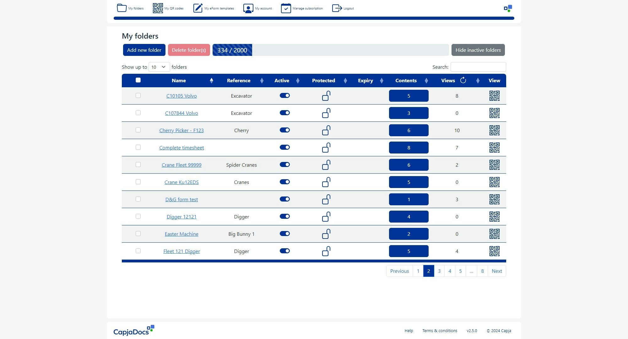 capjadocs - เหมือน Dropbox ที่ใช้งานง่าย แต่มีรหัส QR และ eForms media 3