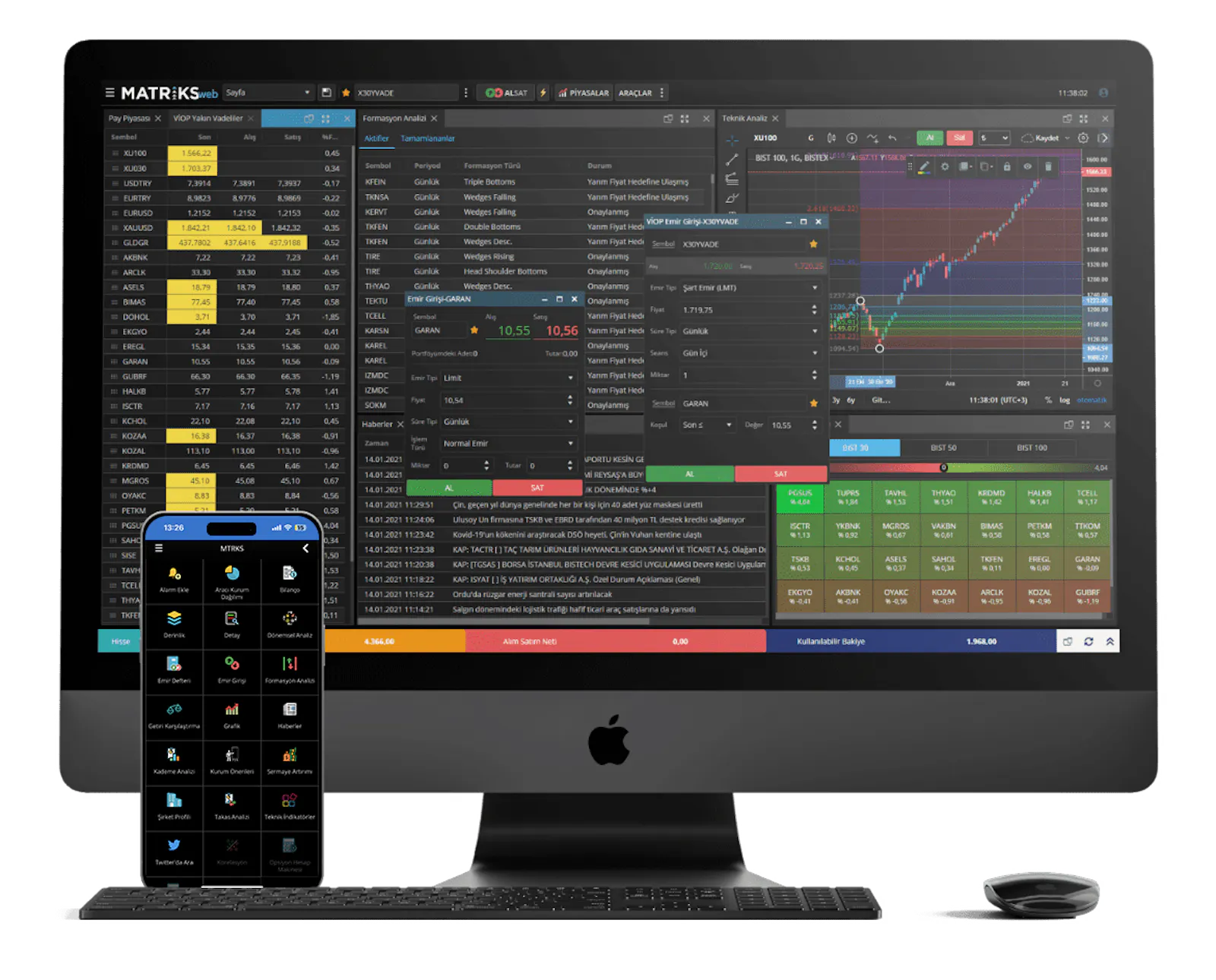 Matriks Web Trader screenshot 2