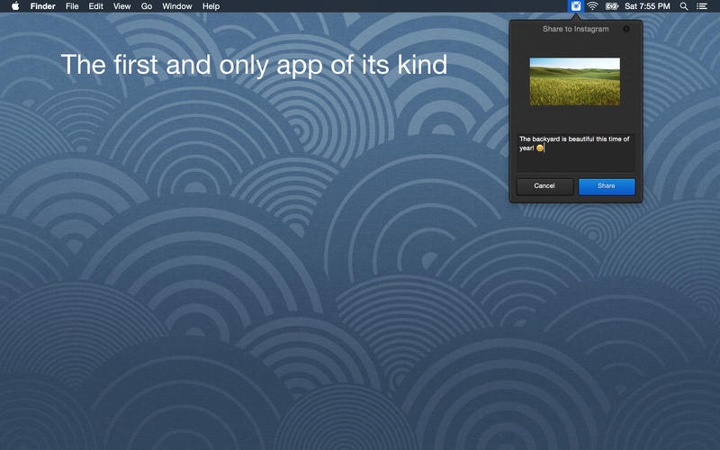 Uploader for Instagram gallery image