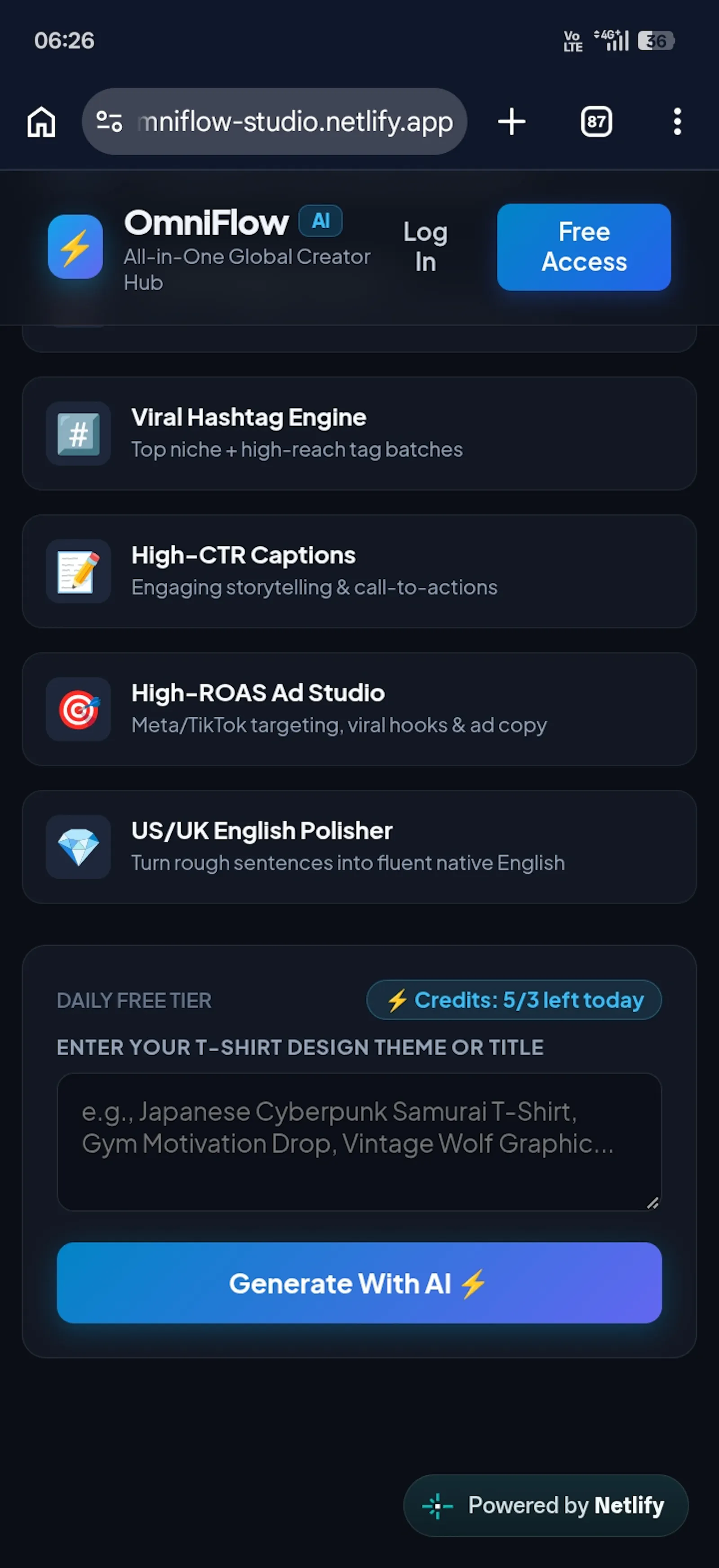 OmniFlow Studio screenshot 3