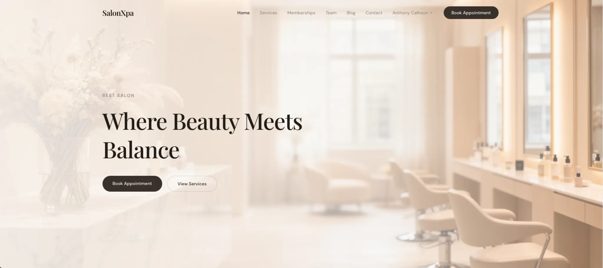 SalonXpa — Own Your Salon Software 项目横幅