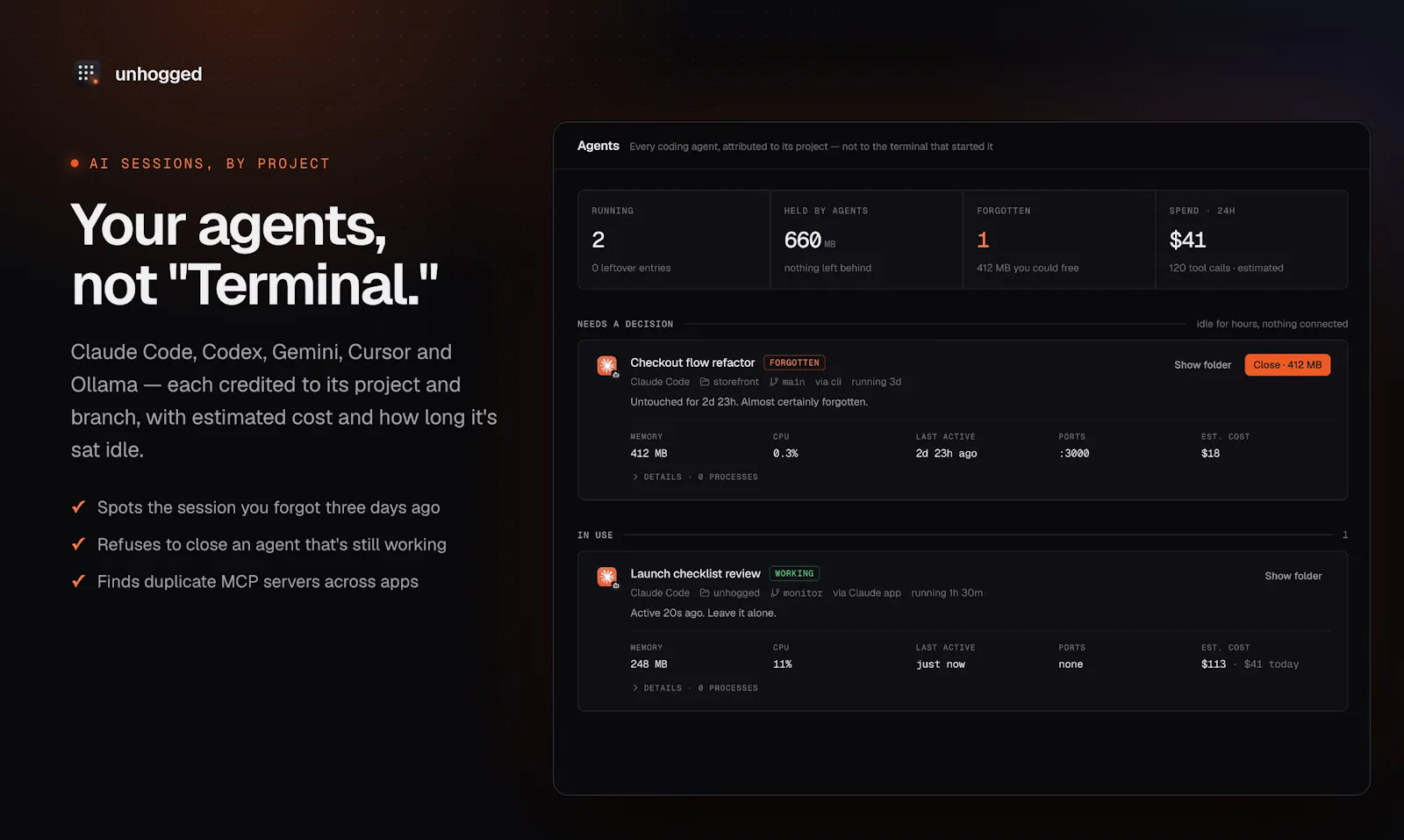 Unhogged screenshot 4