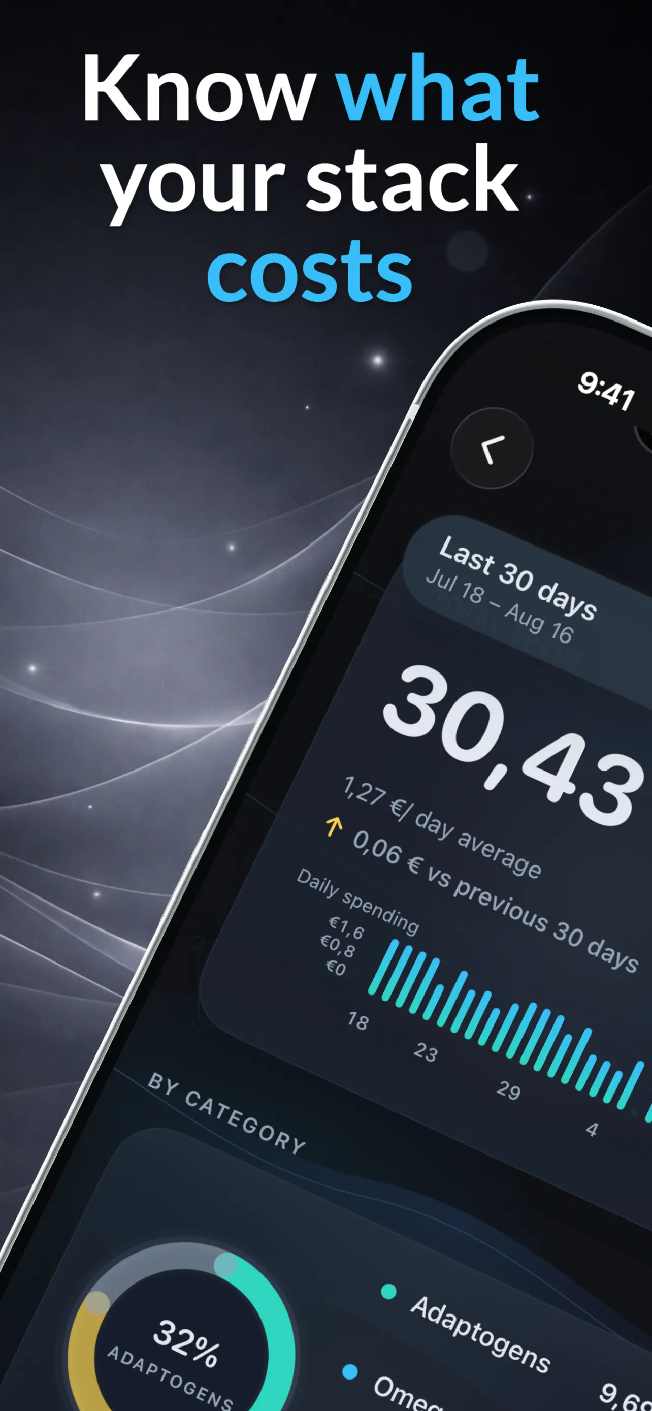 Dosion - Privacy Supplement Tracker gallery image