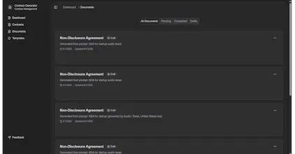 Contract Generator gallery image