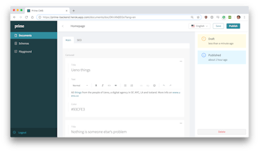 Prime CMS gallery image