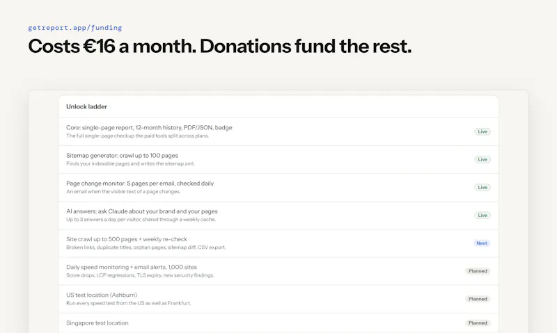 getReport screenshot 2