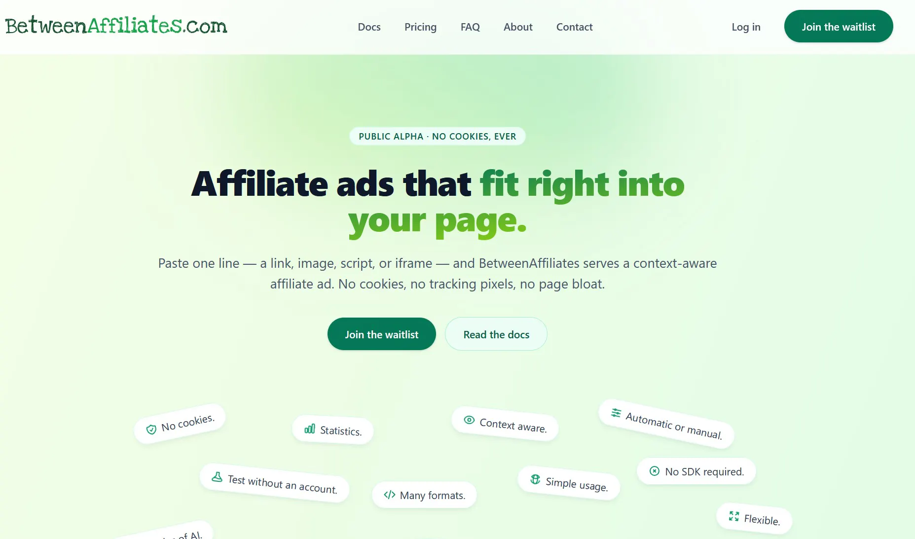 BetweenAffiliates.com gallery image