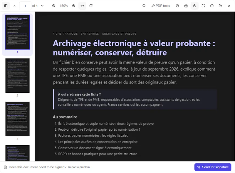 Certyneo Reader screenshot 4