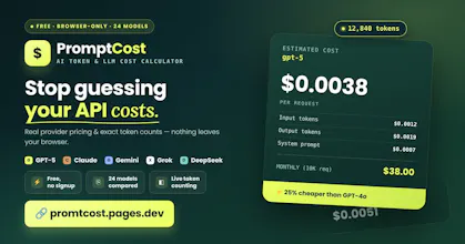 PromptCost gallery image