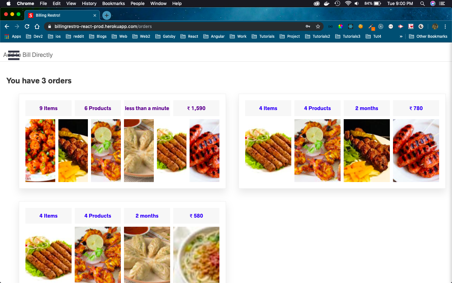 Billing Restro gallery image