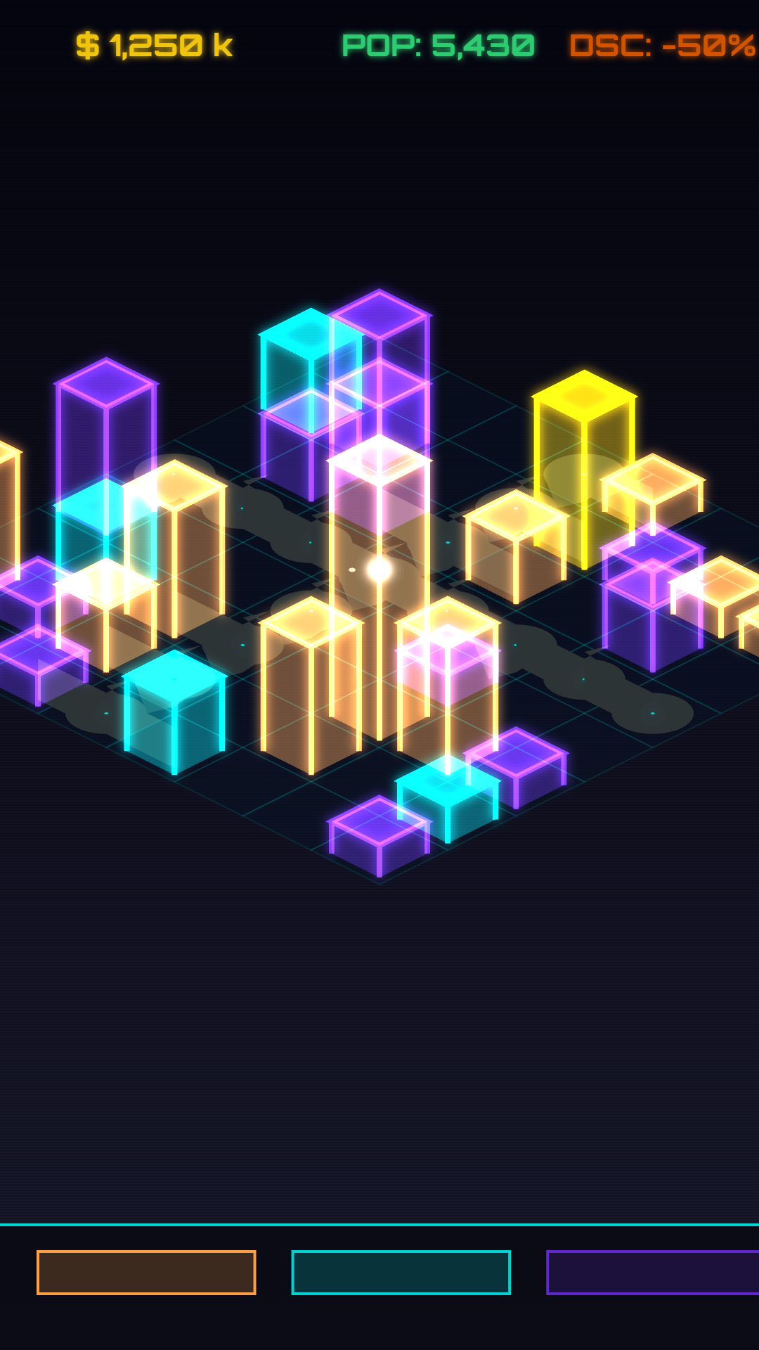 Idle Neon City Builder Simulator gallery image