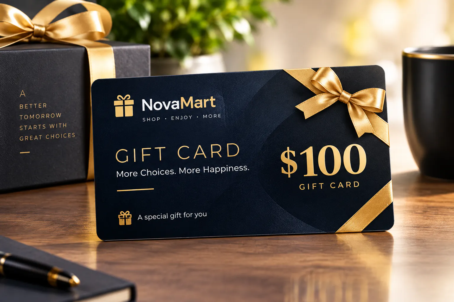 Free NovaMart $100 Gift Card gallery image