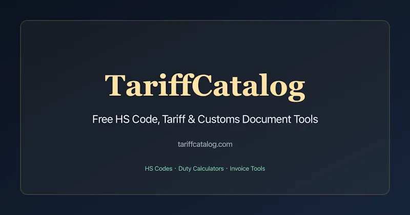 TariffCatalog screenshot 1