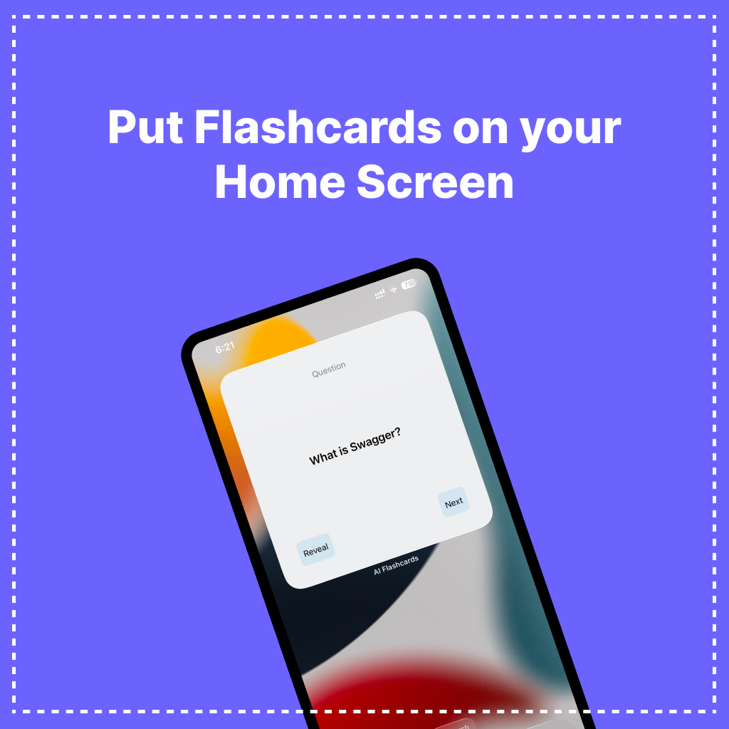 AI Flashcards - Screenshot 2 showing product features and functionality
