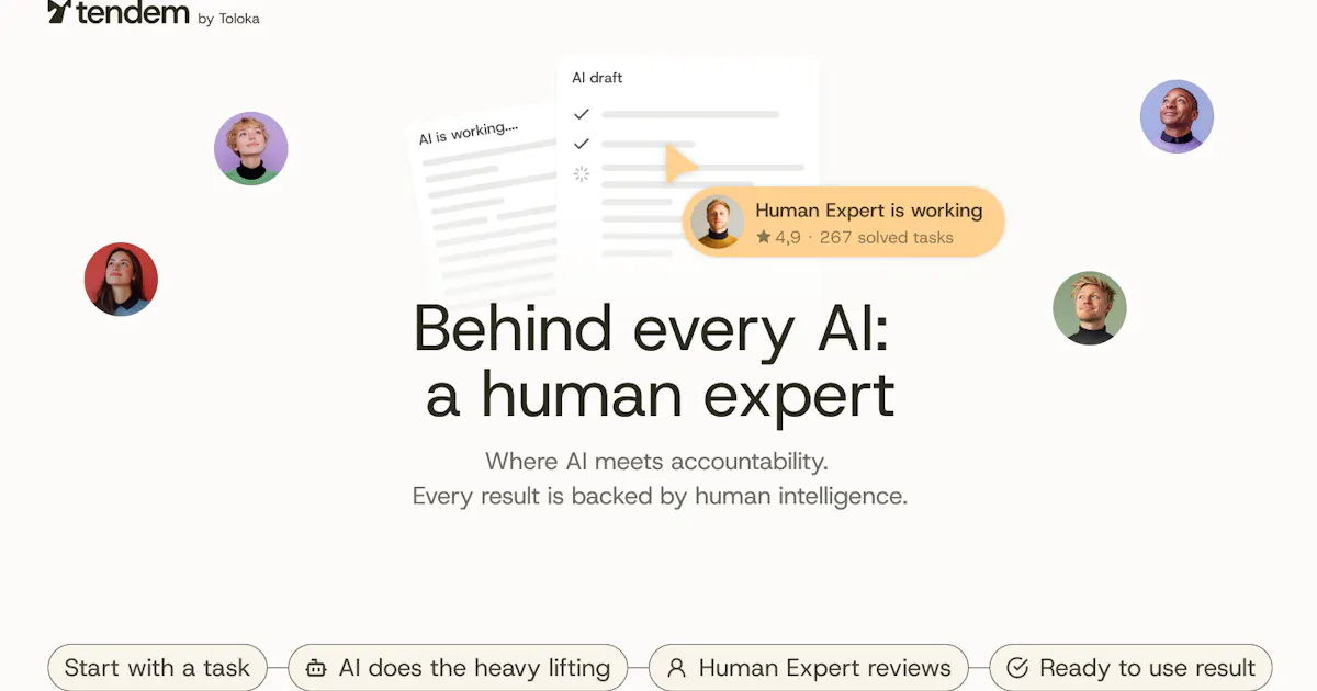 Tendem by Toloka