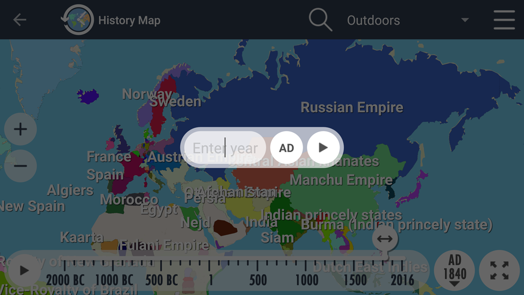 World History Map gallery image