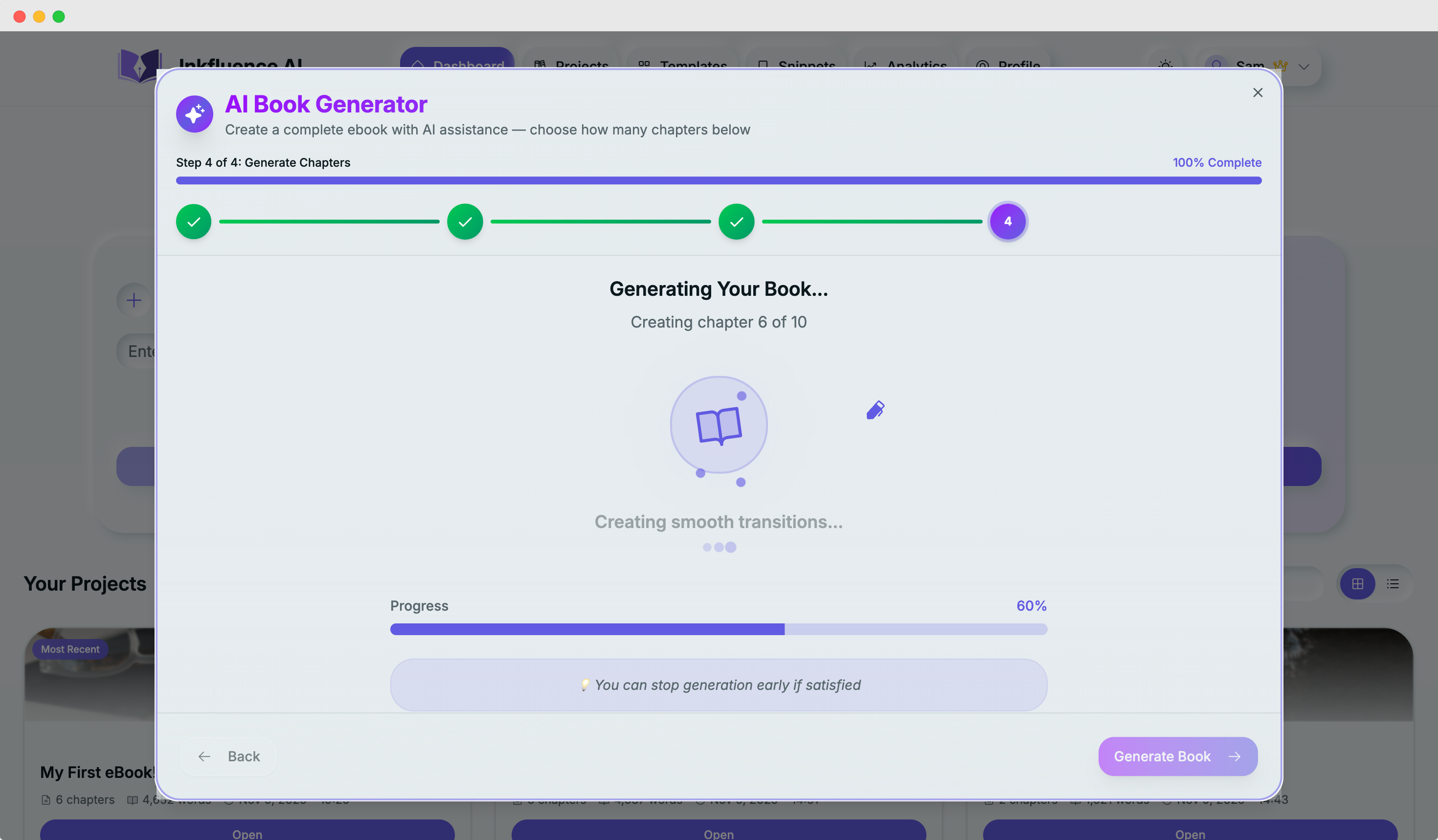 InkfluenceAI - Screenshot 2 preview