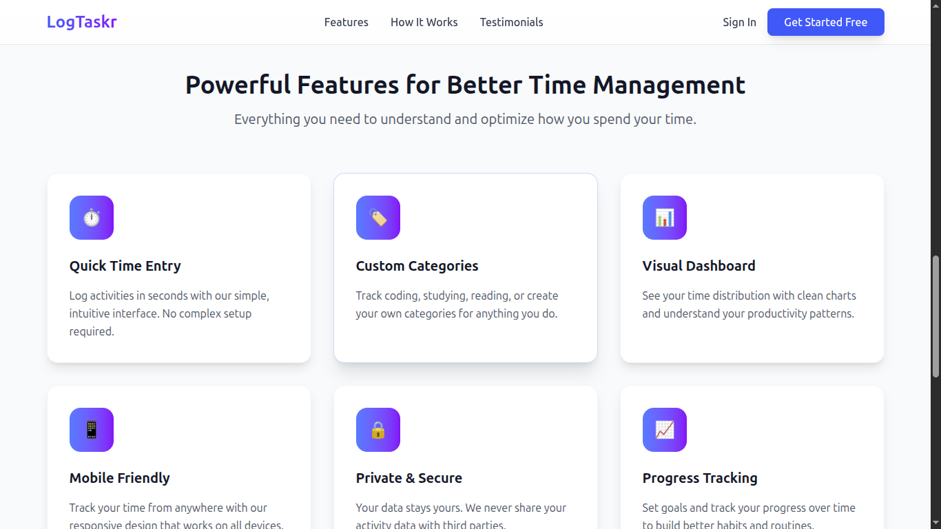 LogTaskr gallery image