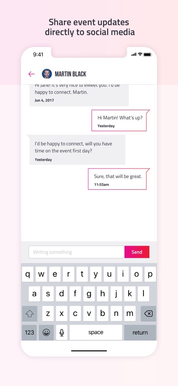 SaaStock Event App gallery image