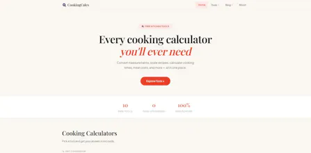 CookingCalcs gallery image