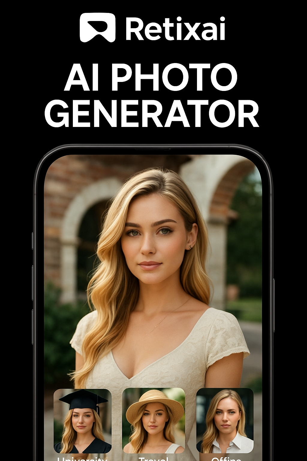 Mídia 1 de Retratos de ai de suas selfies - Retratos movidos a IA que parecem que você foi a um estúdio