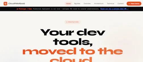 CloudRAMSaaS gallery image