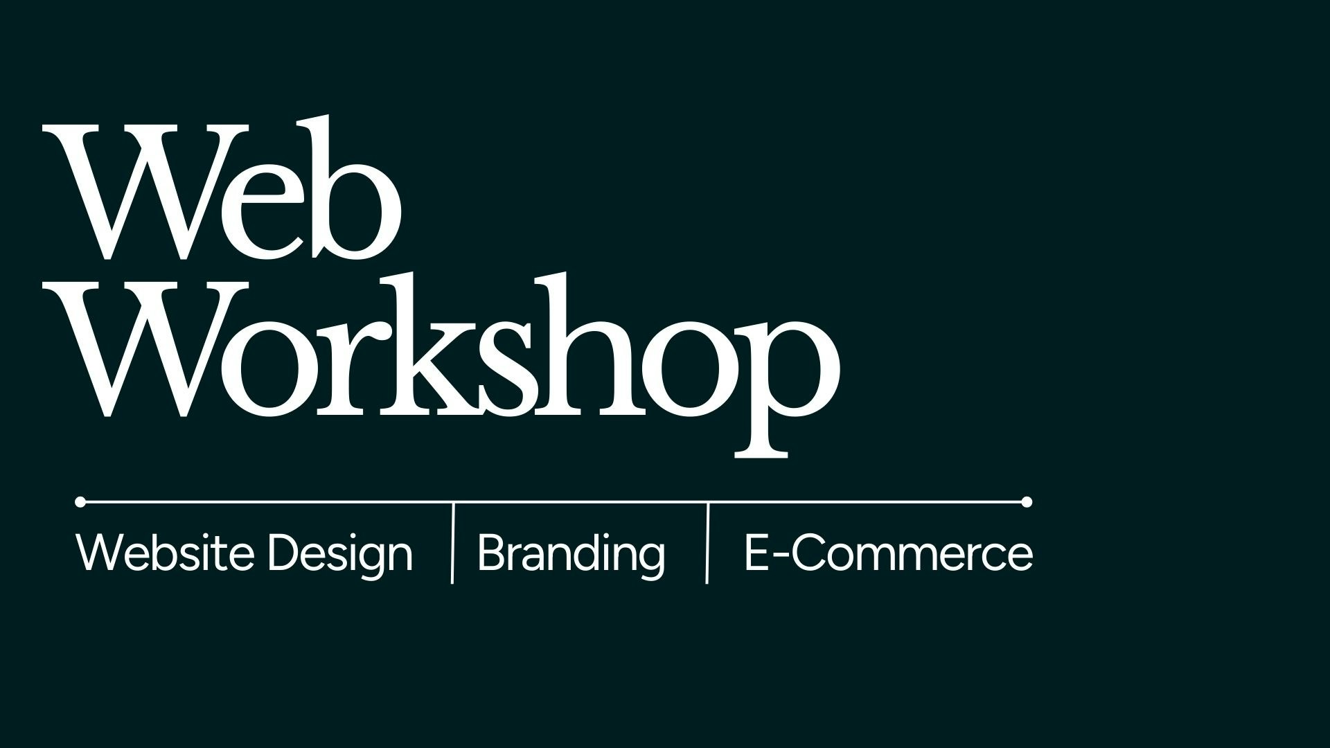 webworkshop.ca - 스타트 업 및 ECOM 브랜드를위한 브랜딩 및 웹 사이트 디자인 미디어 1