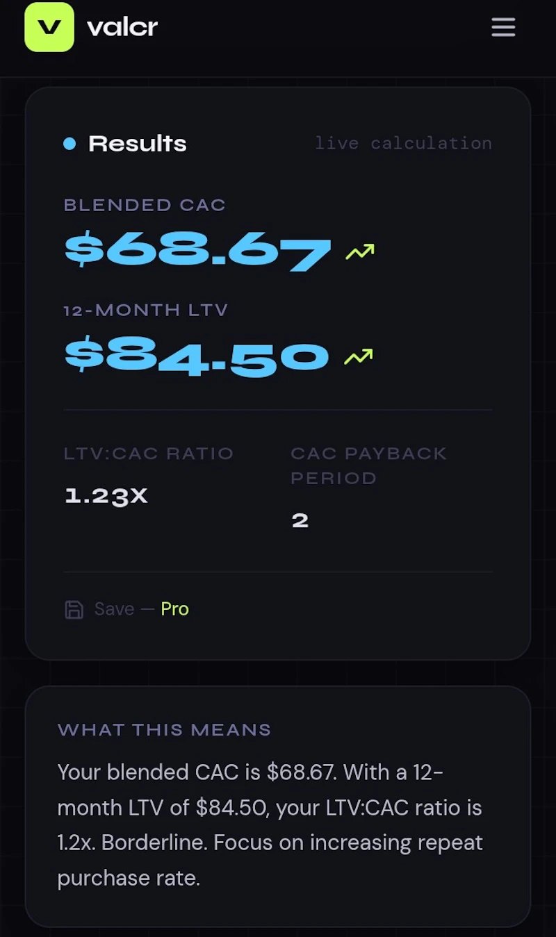 Valcr screenshot 1