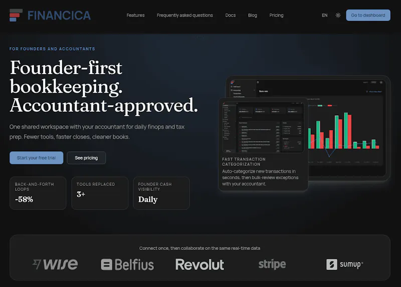 Financica screenshot 2